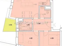 Pronájem bytu 3+kk, České Budějovice - České Budějovice 3, Pekárenská, 60 m2