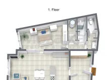 Pronájem bytu 2+kk, Litomyšl, Braunerovo nám., 80 m2