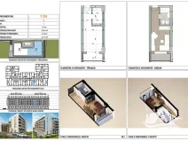 Prodej bytu 1+kk, Golem, Albánie, 34 m2