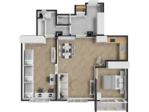 Pronájem bytu 3+kk, Praha - Libeň, Sokolovská, 86 m2