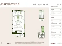 Prodej bytu 3+kk, Praha, Jeruzalémská, 95 m2