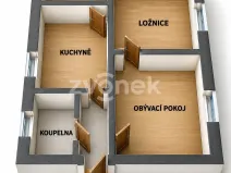 Prodej rodinného domu, Zlín, Zálešná II, 50 m2