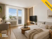 Prodej bytu 1+kk, Uherské Hradiště, Jindřicha Pruchy, 28 m2
