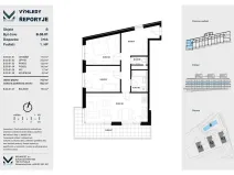 Prodej bytu 3+kk, Praha - Řeporyje, Jáchymovská, 76 m2