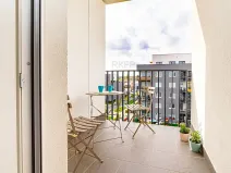 Pronájem bytu 1+kk, Praha - Vysočany, Strnadových, 33 m2