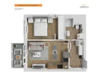 Pronájem bytu 2+kk, Praha - Hostivař, 42 m2