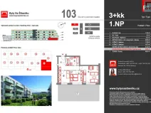 Prodej bytu 3+kk, Olomouc - Nová Ulice, Třída Jiřího Pelikána, 64 m2