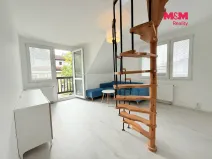 Pronájem bytu 1+kk, Praha - Zličín, Mladých, 50 m2