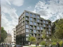 Pronájem garážového stání, Brno - Zábrdovice, Hvězdová, 13 m2