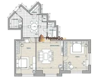 Pronájem bytu 3+kk, Praha - Nusle, U gymnázia, 97 m2