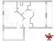 Pronájem bytu 3+kk, Praha - Střížkov, 68 m2