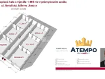 Pronájem skladu, Lhenice, Netolická, 250 m2