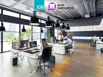 Pronájem kanceláře, Praha - Holešovice, Dělnická, 840 m2
