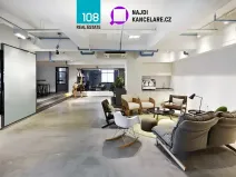Pronájem kanceláře, Praha - Holešovice, Dělnická, 840 m2