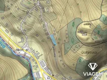 Prodej zahrady, Rusava, 464 m2