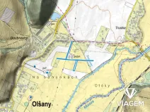 Prodej pole, Olšany, 1059 m2