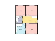 Pronájem bytu 3+kk, Praha - Střížkov, Teplická, 60 m2
