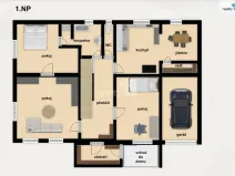 Prodej rodinného domu, Letiny - Bzí, 200 m2