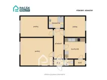 Pronájem bytu 3+1, Olomouc, Wolkerova, 72 m2