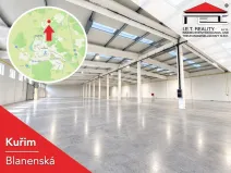 Pronájem skladu, Kuřim, Blanenská, 864 m2
