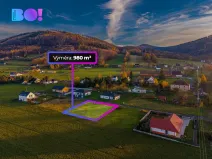 Prodej pozemku pro bydlení, Komorní Lhotka, 980 m2