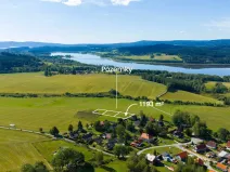 Prodej pozemku pro bydlení, Horní Planá - Pernek, Maňava, 1193 m2