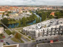 Pronájem bytu 2+kk, Plzeň - Východní Předměstí, Papírnická, 63 m2