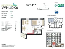 Pronájem bytu 2+kk, Náchod - Staré Město nad Metují, Bartoňova, 58 m2
