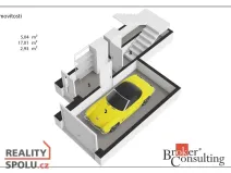 Pronájem bytu 4+kk, Hradec Králové - Nový Hradec Králové, Buková, 149 m2