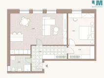 Prodej bytu 2+kk, Býchory, 60 m2
