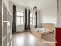 Pronájem bytu 1+kk, Praha - Karlín, Hybešova, 33 m2
