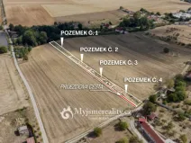 Prodej zahrady, Blížkovice, 455 m2