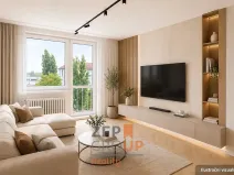 Pronájem bytu 3+1, Hodonín, Národní třída, 65 m2