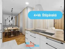 Pronájem bytu 4+kk, Praha - Nové Město, Štěpánská, 103 m2