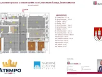 Pronájem obchodního prostoru, České Budějovice - České Budějovice 2, J. Opletala, 216 m2