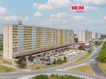 Pronájem bytu 1+1, Hradec Králové - Třebeš, třída Edvarda Beneše, 42 m2