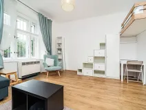 Pronájem bytu 1+kk, Praha - Žižkov, Fibichova, 32 m2