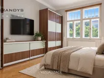 Pronájem bytu 3+1, Praha - Bubeneč, Čechova, 98 m2