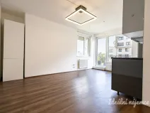 Pronájem bytu 1+kk, Praha - Vysočany, Pod Harfou, 32 m2