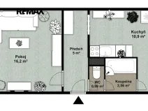 Prodej bytu 1+1, Přeštice, Rybova, 37 m2