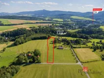 Prodej louky, Chrastava - Horní Chrastava, Frýdlantská, 7126 m2