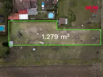 Prodej pozemku pro bydlení, Dub nad Moravou, 1279 m2