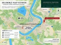 Prodej pozemku, Hluboká nad Vltavou, Masarykova, 1012 m2