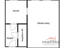 Pronájem bytu 1+1, Opava - Předměstí, Rybářská, 37 m2