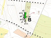 Dražba lesa, Horní Dunajovice, 573 m2