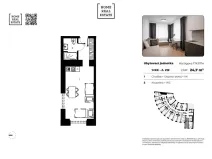 Prodej bytu 1+kk, Praha - Žižkov, Hartigova, 25 m2