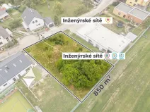 Prodej pozemku pro bydlení, Zlín, 850 m2