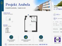 Prodej bytu 1+kk, Praha - Záběhlice, 19 m2