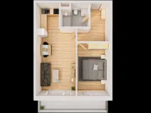 Prodej bytu 2+kk, České Budějovice, Jírovcova, 57 m2