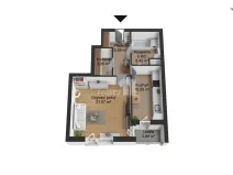 Prodej bytu 1+1, Karlovy Vary - Doubí, Spálená, 50 m2